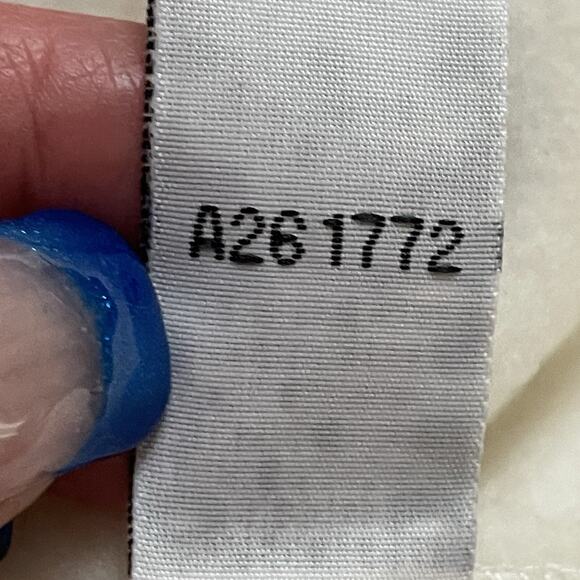 Bob Mackie Zip Front Fleece Coat Size 2X Ivory Gold Zipper Accents Pockets NEW - Picture 11 of 12